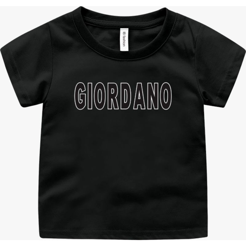 Baju kaos Anak Laki Laki &amp; Perempuan Usia 2-10 Tahun Kaos Oblong Anak G0rD4no T Shirt Anak ank Baju Ank Murah