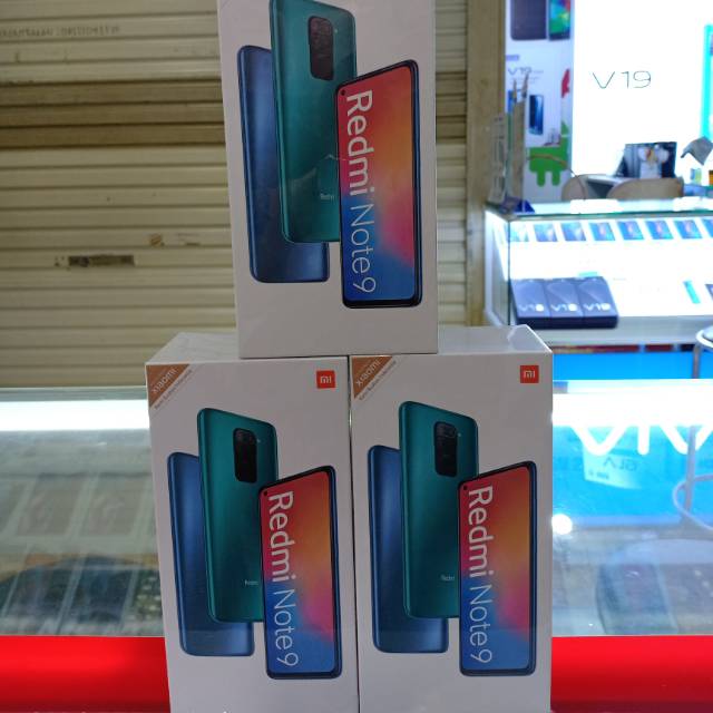 Handphone xiaomi redmi note 9 [6gb-128gb] baru segel garansi resmi