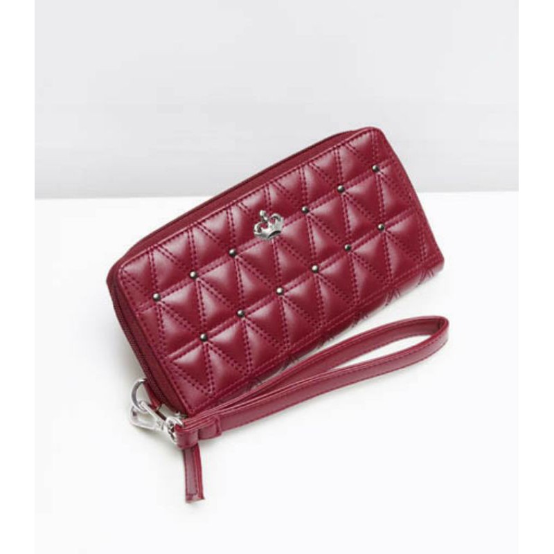 LORIANE WALLET - Dompet Sophie Martin Promo - Sophie Paris Dompet Panjang wanita kulit maroon