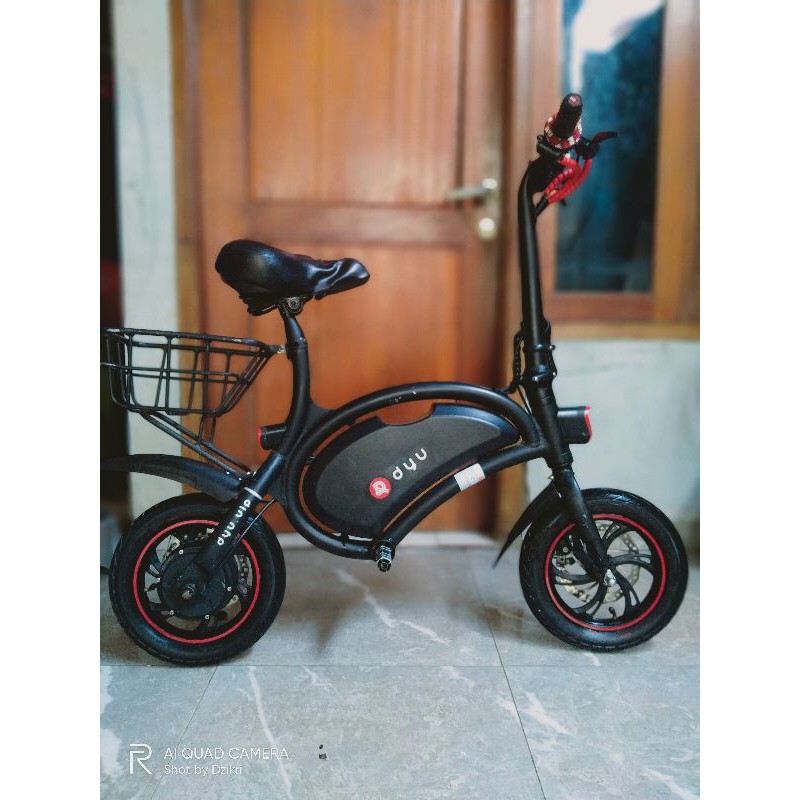 scooter elektrik dyu ,jual cepat