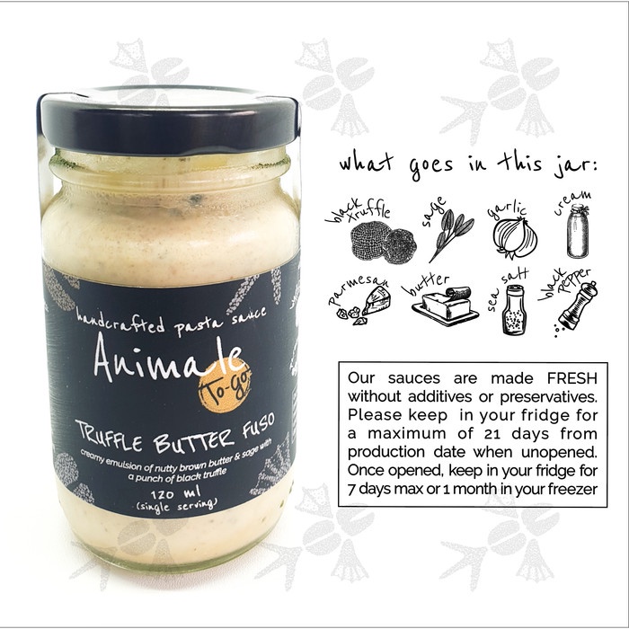 

Animale Truffle Butter Fuso pasta sauce cream 120gr