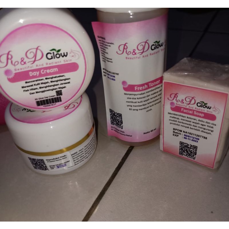 R&amp;D GLOW WHITENING 100% ORIGINAL