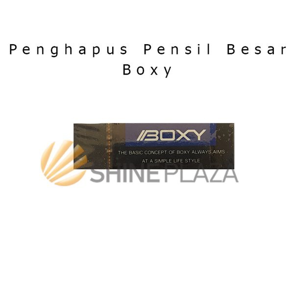 

Produk Eksklusif Penghapus Pensil Boxy EP-100BX Special