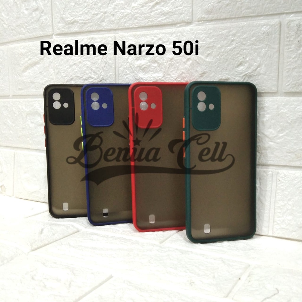 CASE REALME NARZO 50i - CASE MATTE FULL COLOR REALME NARZO 50i