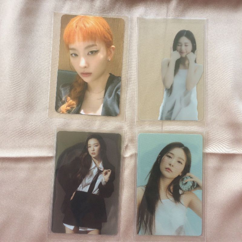 SEULGI PHOTOCARD AR PC INTERVIEW TRANSPARANT CARD SEASON'S GREETING SG 2021
