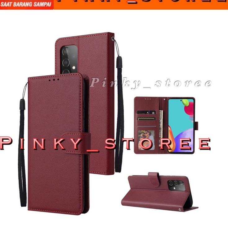 [KODE 6MQ] LEATHER CASE OPPO RENO 7Z/ RENO 7/ RENO 6 4G/ RENO 6 5G/ RENO 5/ RENO 5F/ RENO 4/ 4F/ 4PR
