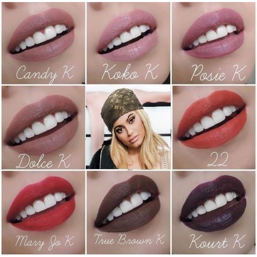 TBI Ecer Kylie Kit Lipgloss + Lip Liner Warna Lengkap