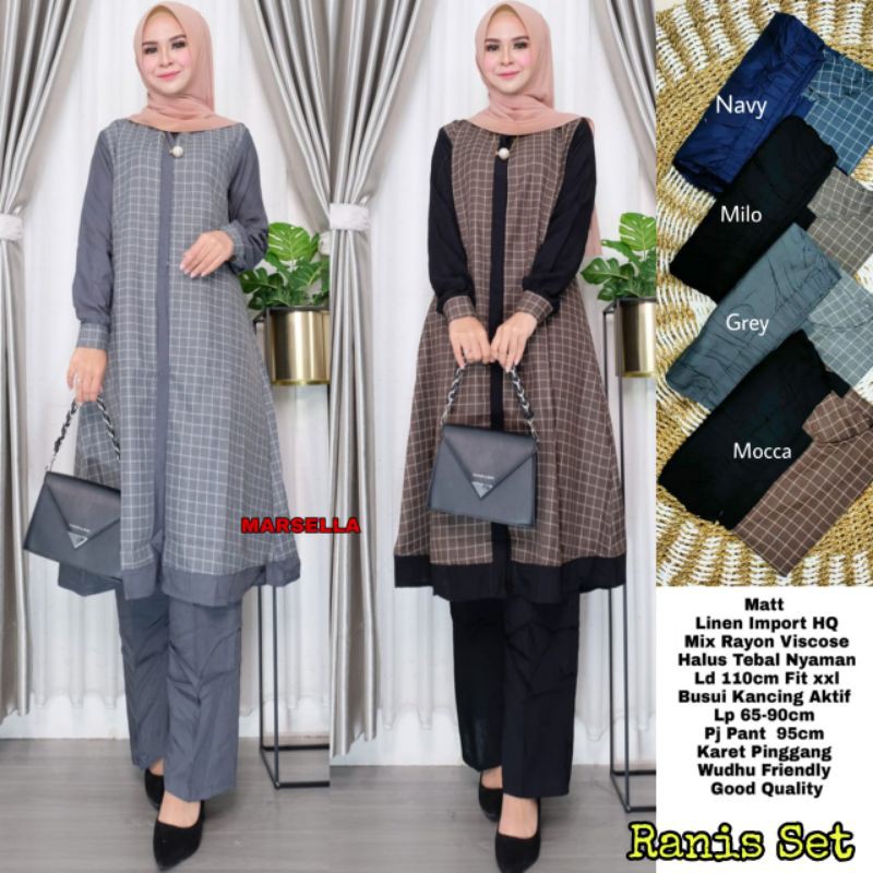 Tunik Ranis set by Marsella