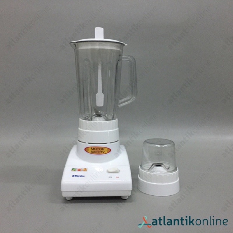 Blender plastik 1 Liter 2-in-1 dry mill MIYAKO BL-101 PL BL101PL 101PL