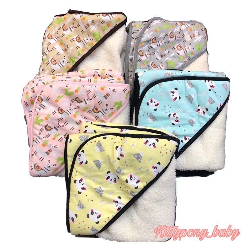 Selimut Topi Double Layer Lembut PREMIUM - EDL