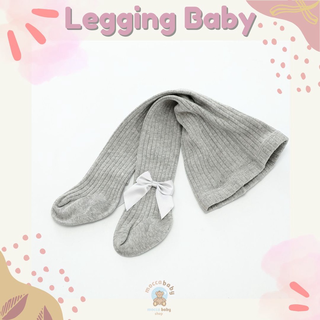 MBSS - LEGGING NICHIE Legging tutup kaki bayi /legging bayi import motif pita lucu