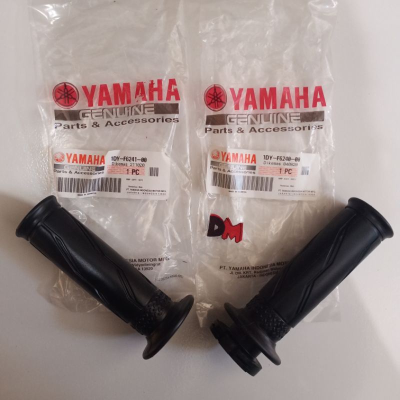 hanfat handgrip selongsong kanan kiri Jupiter Z1 1DY-F6240-00 1DY 2PH-F6241-00 asli original Yamaha