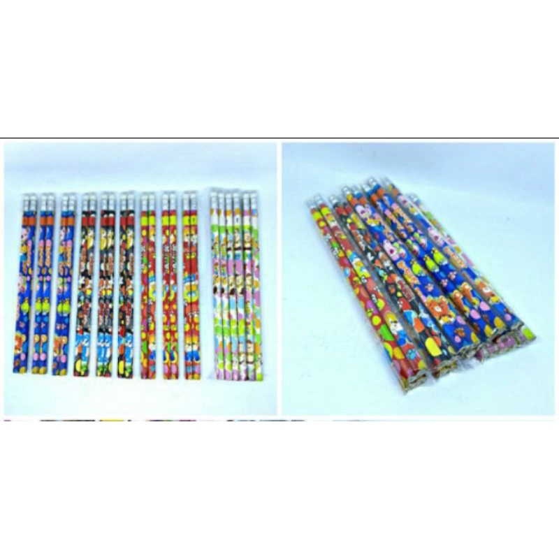 

Pensil murah bermotif