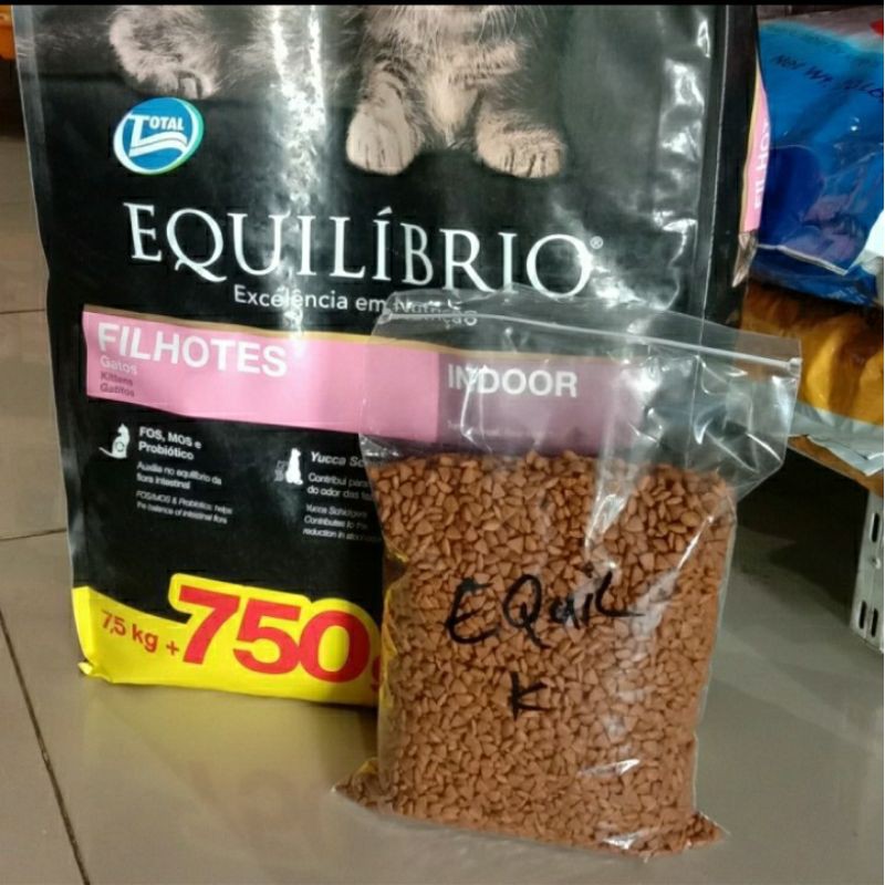 Equilibrio Kitten Kemasan Repack 1 kg Makanan Kucing Ecer Murah