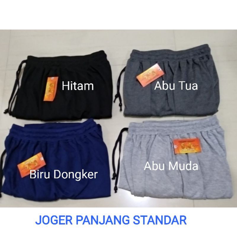 Celana Joger Pendek- Joger Panjang- Kolor PRIA WANITA- Tebal Adem Nyaman - Celana olahraga