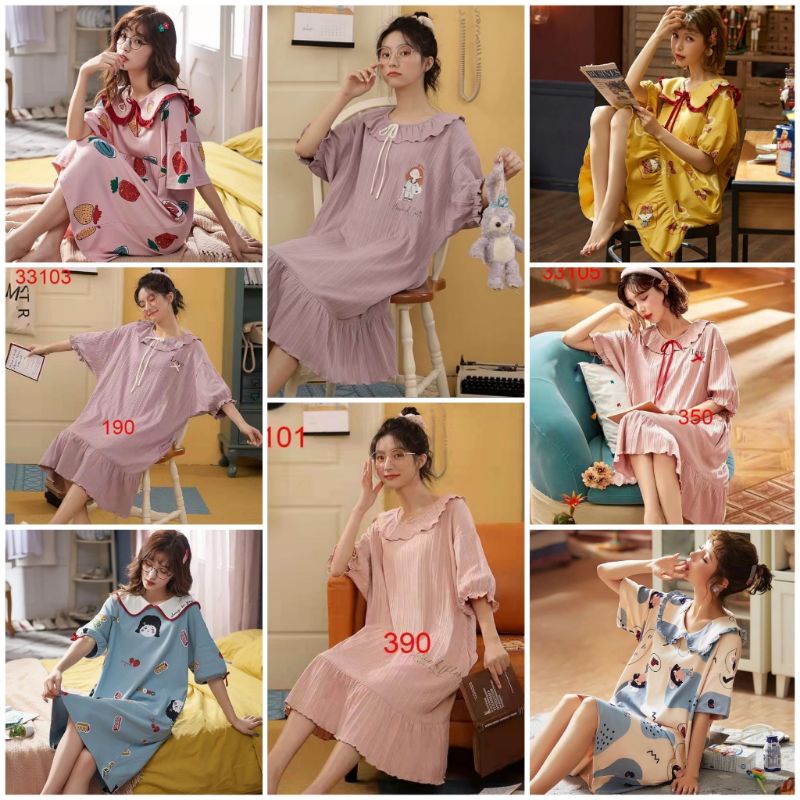 Daster import murah/fashion wanita/baju tidur wanita murah C12-C