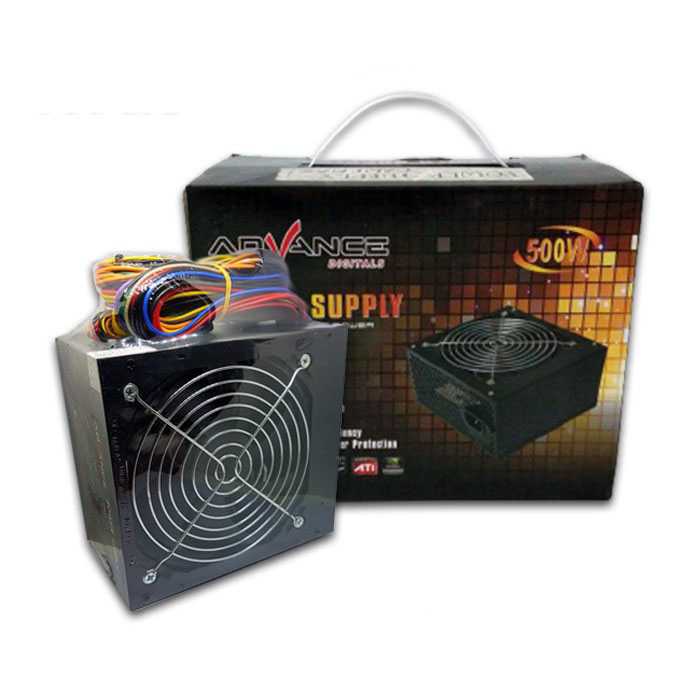 AE Advance Power Supply 500 Watt PSU 500W - PSU Pure - PSU Komputer - PSU PC