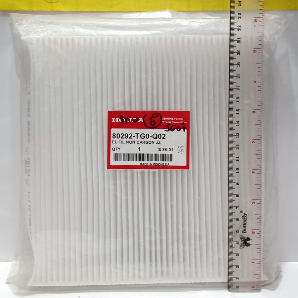 FILTER AC ASLI HONDA 80292-TG0-Q02 HONDA BRIO GENUINE - SARINGAN UDARA