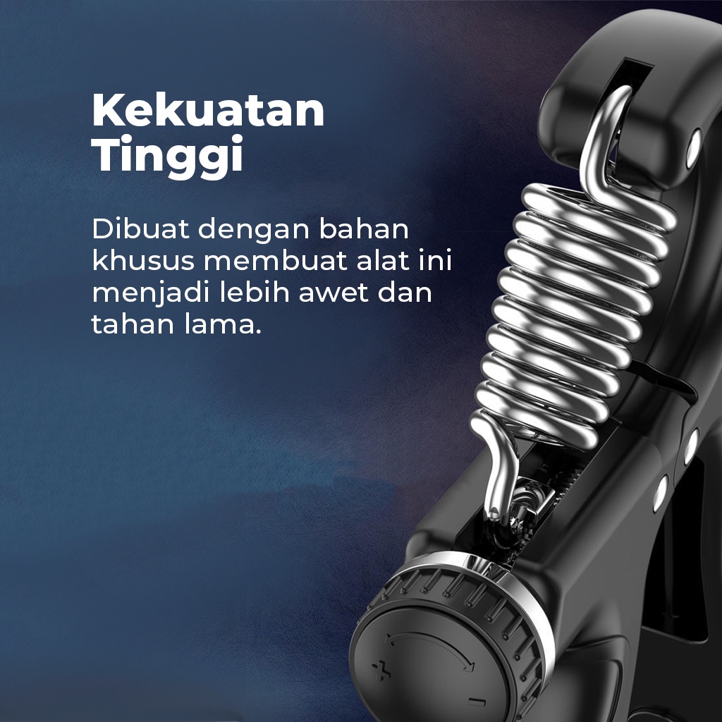 HandGrip Counter Portable Adjustable Alat Olahraga Tangan