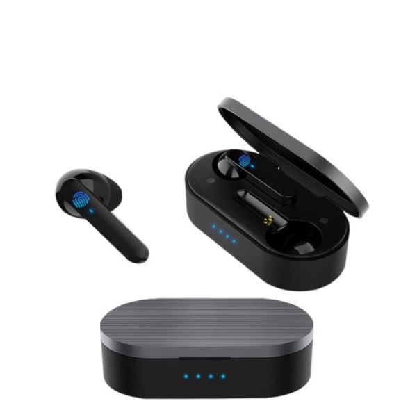 Dijual AIRSPRO T10 AirPlay Display HiFi Stereo TWS Headset Bluetooth Earphone Berkualitas