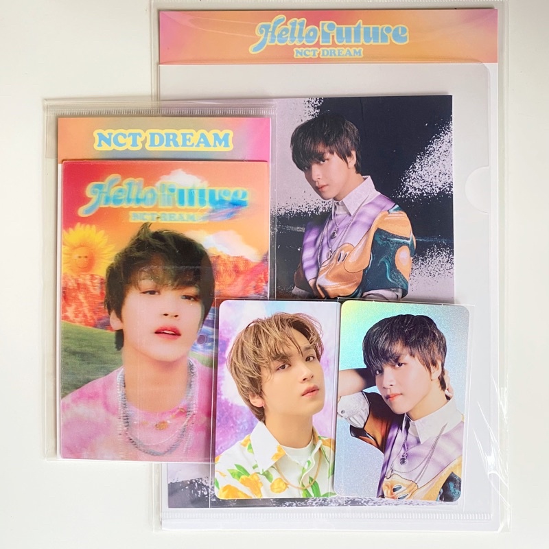 MD Hello Future Haechan | 3D Lenticular , Postcard Hologram Set