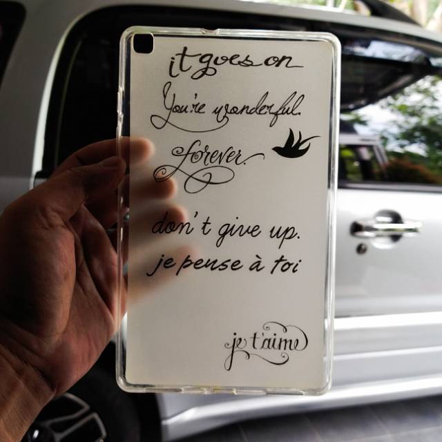 Case softcase soft case silikon Samsung Galaxy Tab A 8.0 T290 T295 karakter