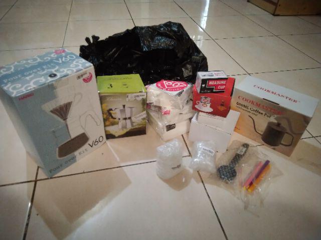 Coffee Pot /teko Kopi/ Espresso Pot /moka Pot Alumunium 3 Cup Ekonomis