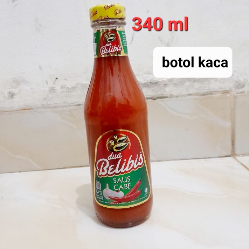 saus belibis saus cabe 340 ml