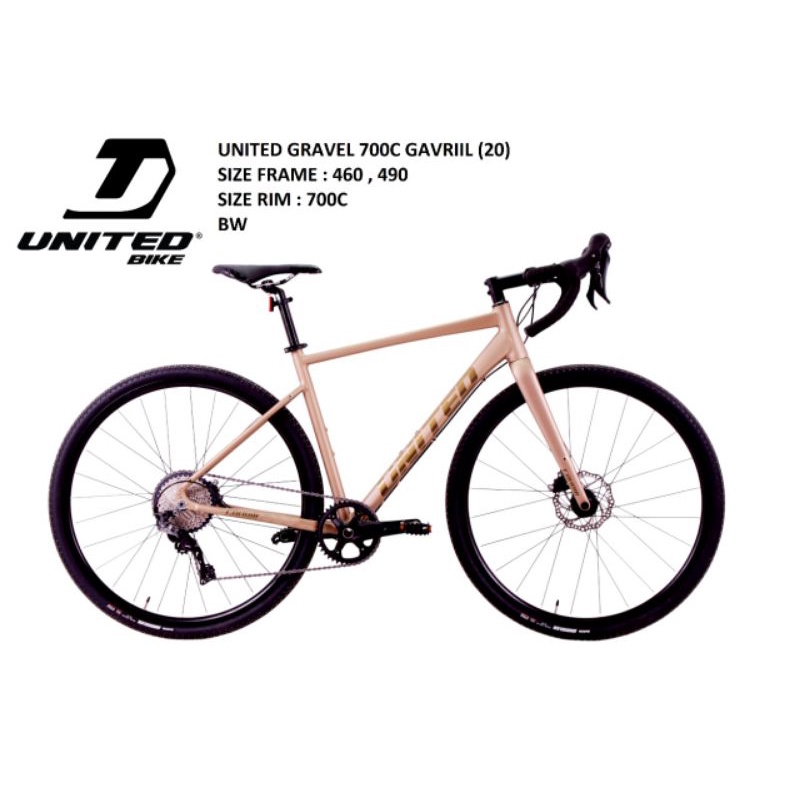 Sepeda Balap UNITED GRAVEL 700C GAVRIIL
