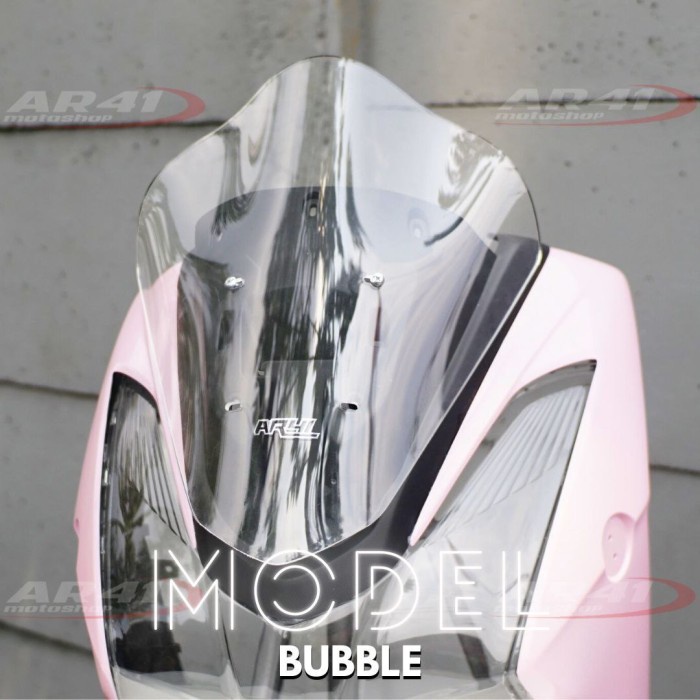 Windshield Yamaha Lexi Model Buble. Visor Yamaha Lexi Model Buble Ar41