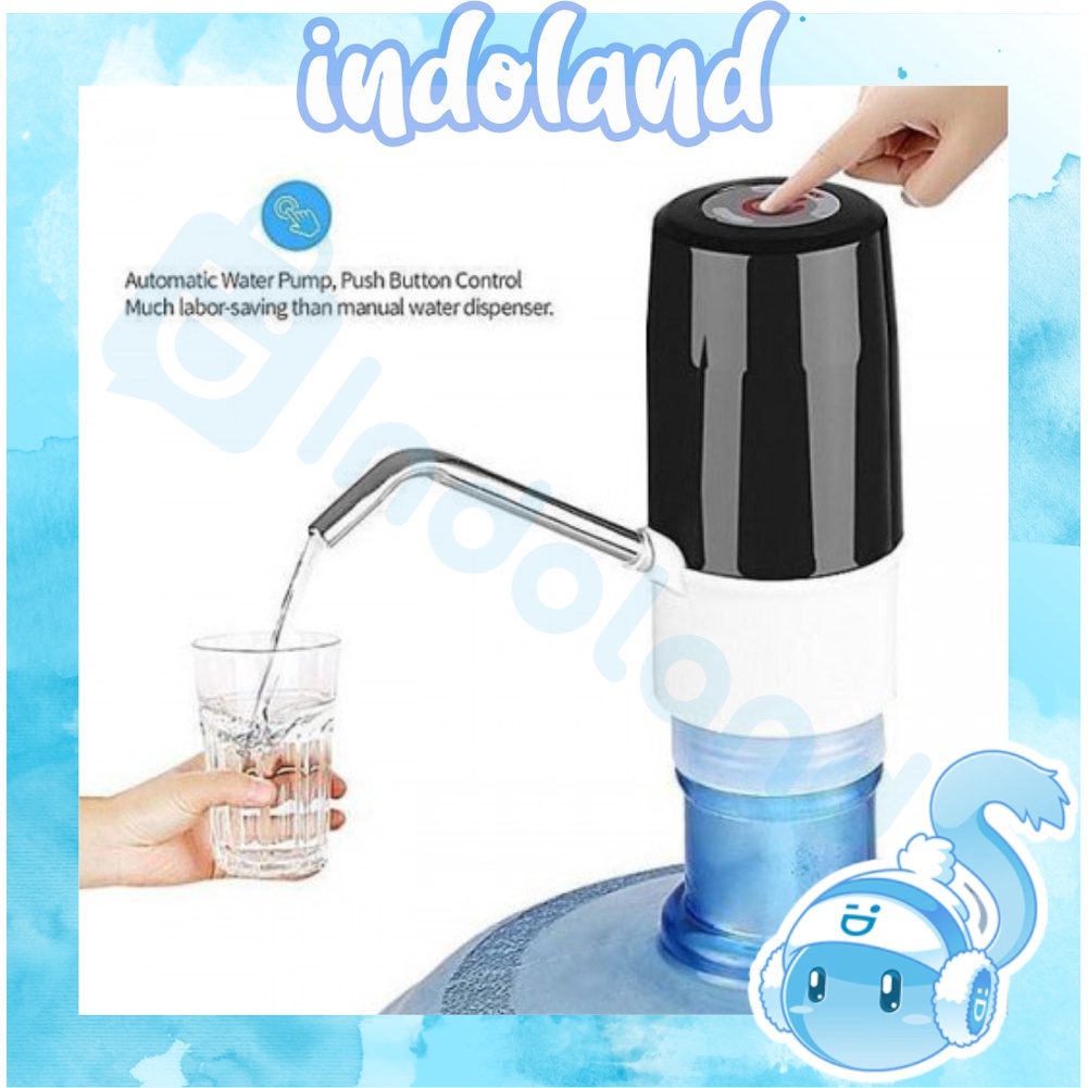 ☀ INDOLAND ☀ R210 Pompa Galon Air Minum Elektrik / Automatic Water Dispencer Import terbaru termurah