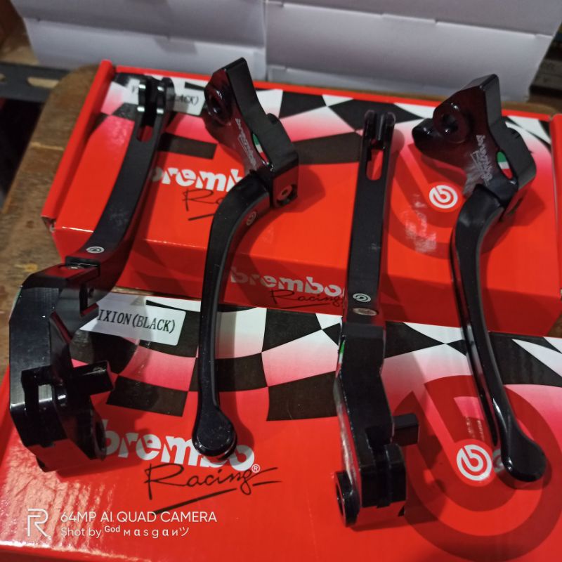 HANDEL- handel hendel tuas rem Brembo lipat Yamaha Vixion - RX king-1