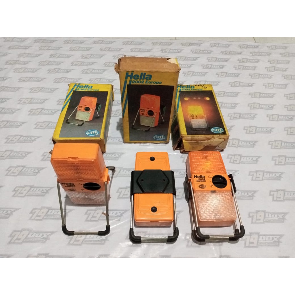 Lampu emergency warning lamp hella Europa 2002 rally