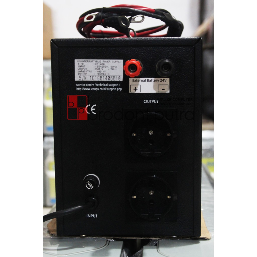 Ups Ica Cp1400 Modif External Battery Accu Harga Saudara