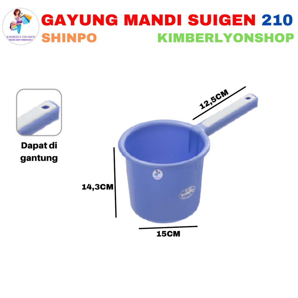 Gayung Air Mandi Shinpo Suigen 210