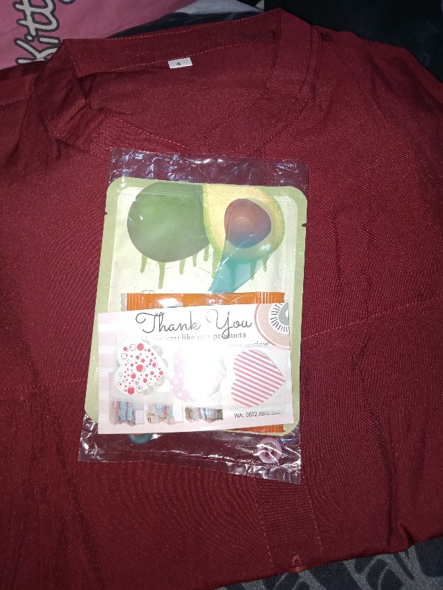 Pretty Batik Anya Kemeja Tunik Lengan Panjang Hijab Style Ukuran M S/d 6l (big Size Jumbo)