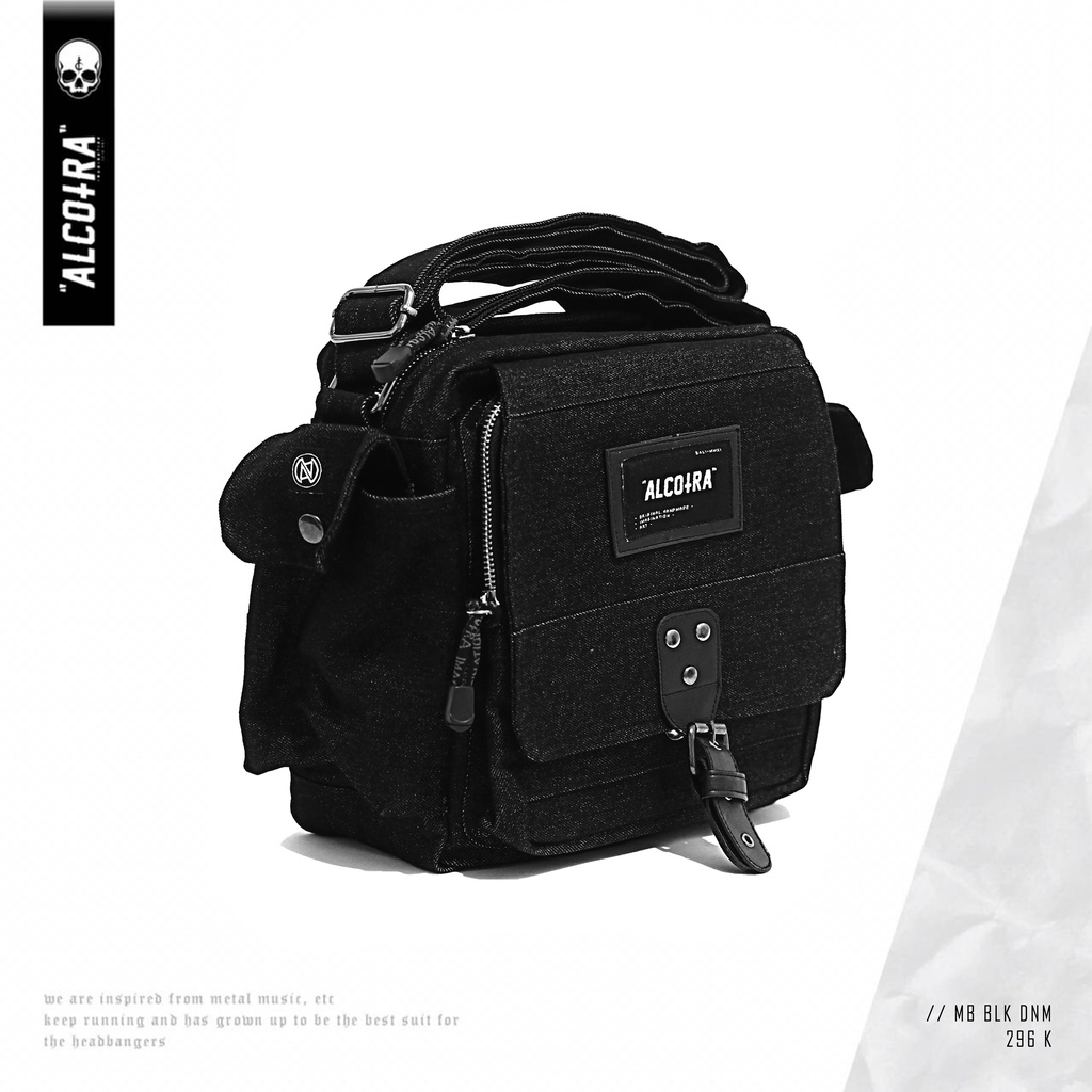 MB BLK DENIM / MINI BAG HITAM DENIM