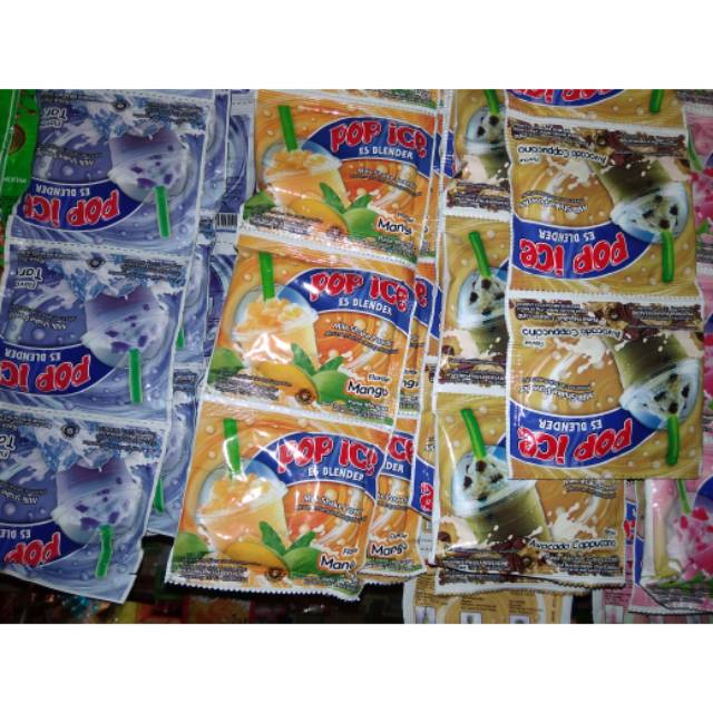 

Murah Pop ice 1 renteng 10x25 gr