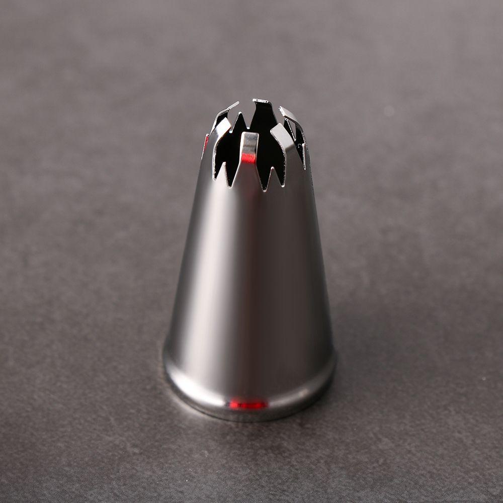 Populer 5PCS /SET Icing Piping Nozzle Bakery Pastry Tips Stainless Steel Cupcake Baking Mold