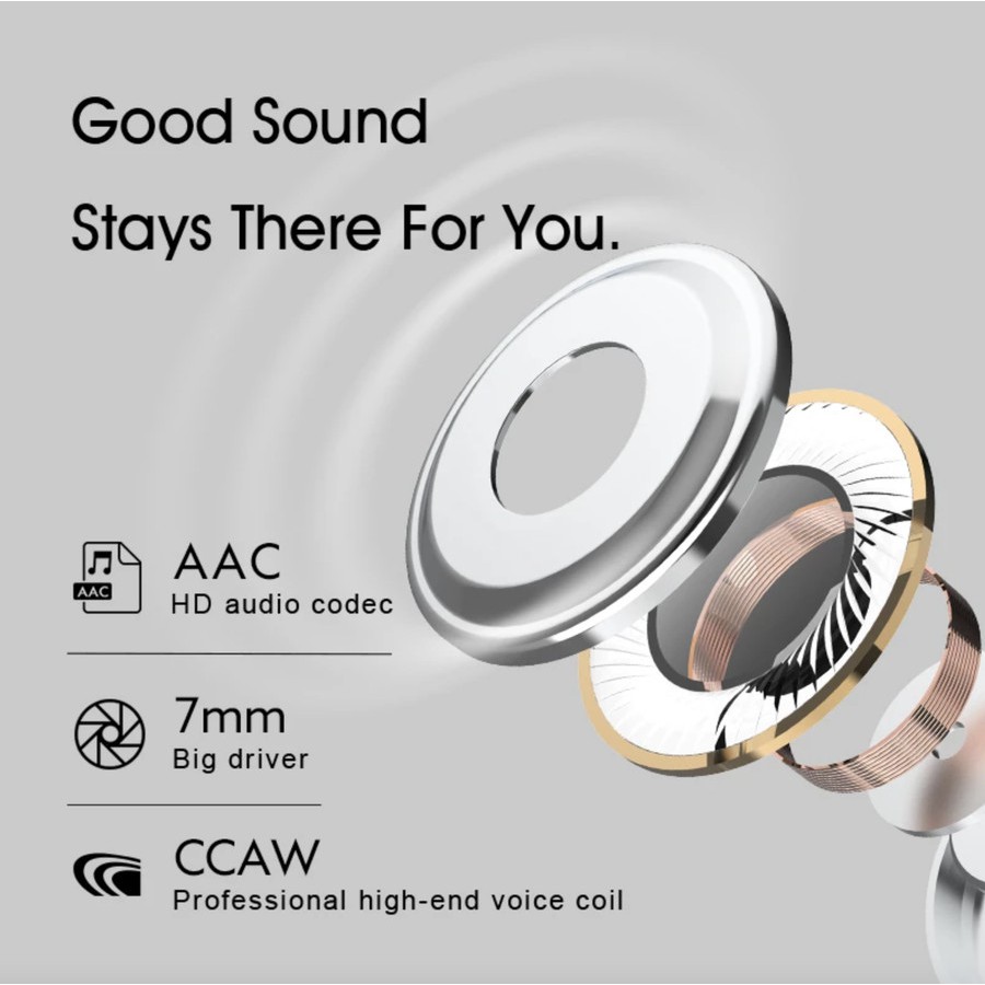 HT01 TWS ANC Active Noise Cancelling Earphone Earbuds T5 T10 T11