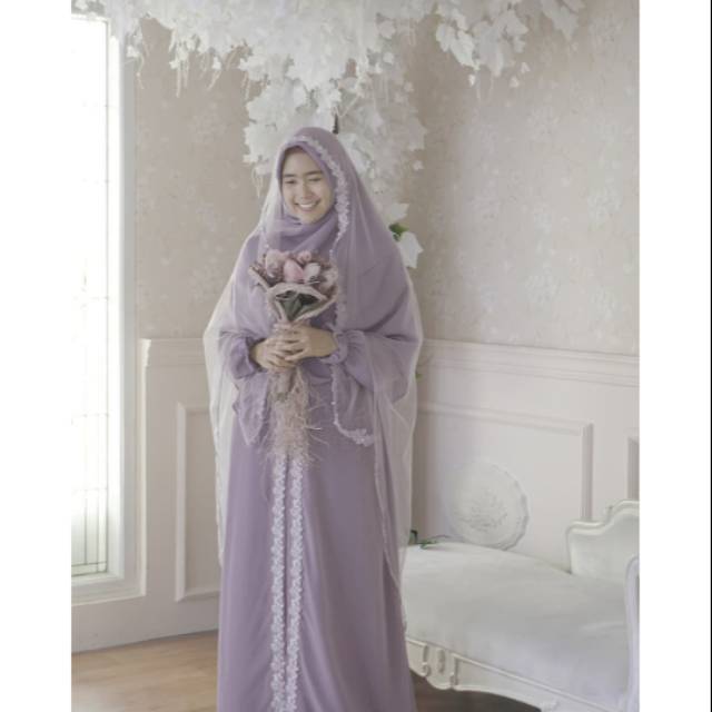 Model Hijab Pengantin Syari