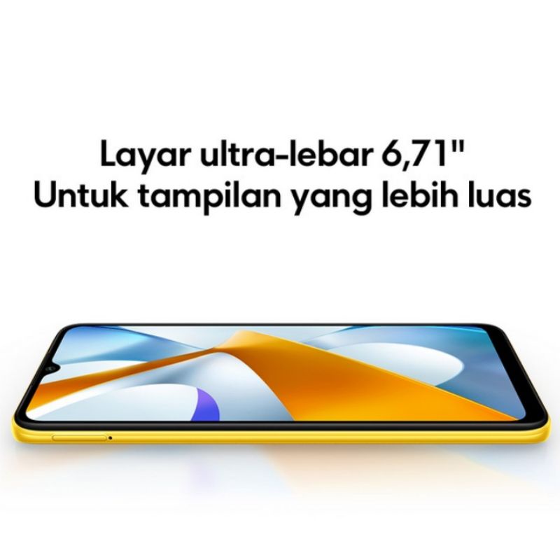 Poco C40 4/64 Garansi Resmi Xiaomi RAM 4GB 64GB 3/32