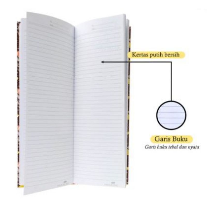 Buku Hard Cover Paperline 100 Sheet E