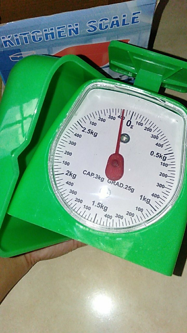 Timbangan Kue Serbaguna Kitchen Scale Analog / Manual Kapasitas 2kg/3kg