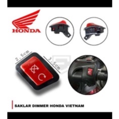 Saklar DIM / PASS BEAM HONDA IDLING STOP VIETNAM ORIGINAL IMPORT 100% motor vario beat scoopy spacy supra kharisma revo blade cs1 pcx adv genio dll