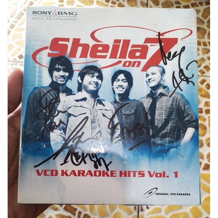 VCD CD KARAOKE HITS VOL. 1 SHEILA ON 7