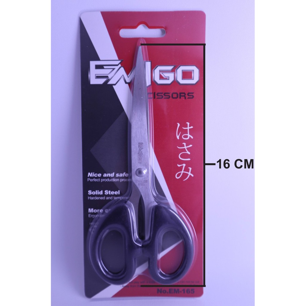 

Gunting Emigo Sedang 6in -16Cm