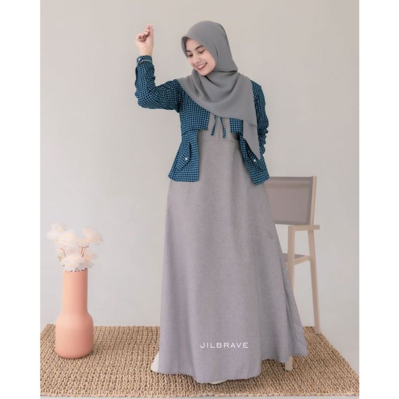 Haifa Dress - Original Jilbrave Official Shop | Faezia Official Shop