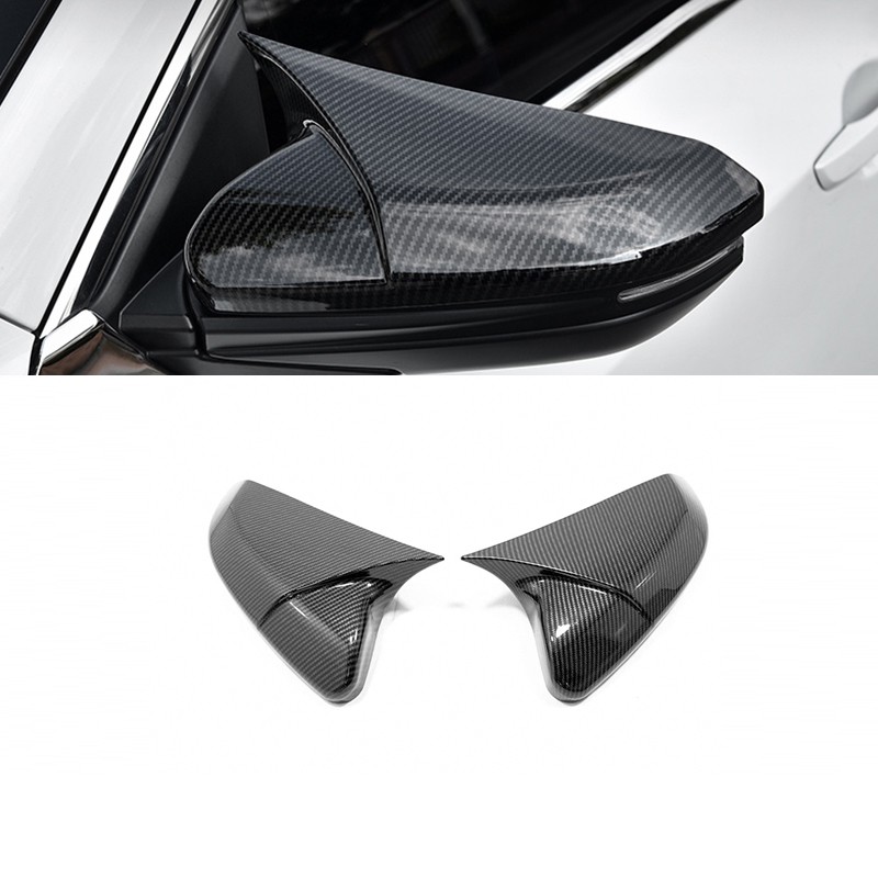 Xuming Penutup Kaca Spion Mobil, Pola Serat Karbon 2016, Pelindung Cermin Samping Mobil, Civic Fc untuk Honda Civic 2020