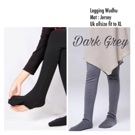 LEGGING WUDHU PREMIUM BEST SELLER Original by INI_FASHIONKU  hijab Leging Wudhu Muslimah Celana Laging Wudu